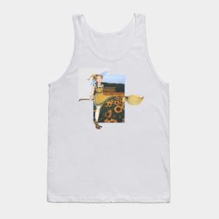 SunFlower Witch Tank Top